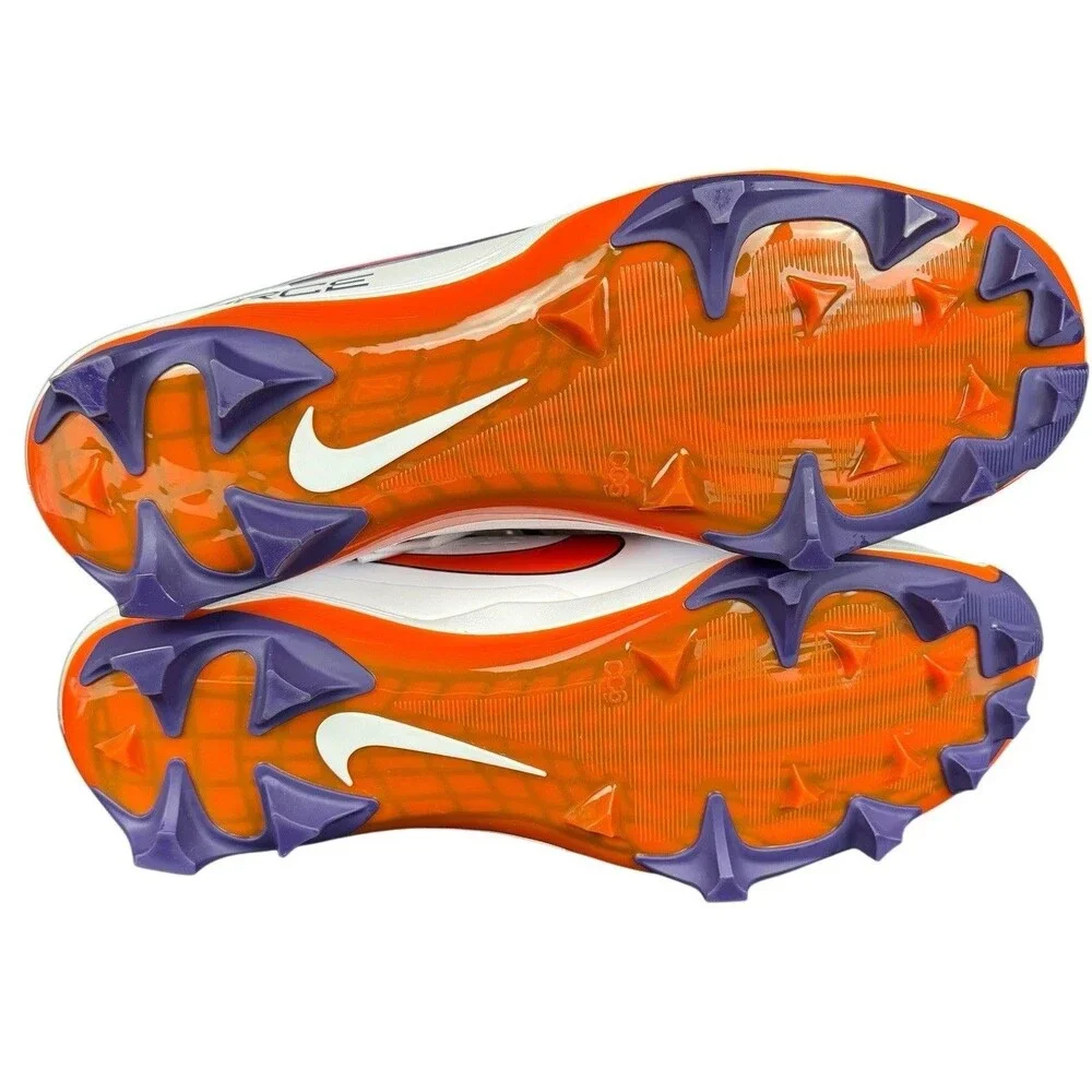 Nike Force Savage Pro 3 Football Cleats Mens Size 16 Clemson Tigers Sneakers New